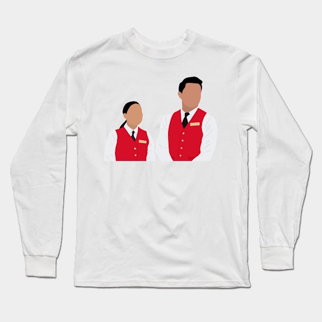 Valets Long Sleeve T-Shirt by CalliesArt